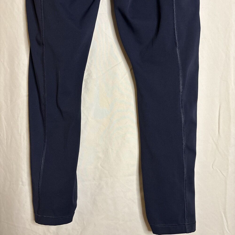 Athleta Ultimate Stash Pocket 7/8 Tight Navy Blue Size Small Stretch Active - Picture 6 of 12